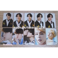 Pc photocard dicon 101 jimin bts