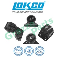 (4pc) Lokco Engine Mounting Set for Proton Wira 1.3 4G13 1.5 4G15 SE Satria 1.3 4G13 1.5 4G15 Auto