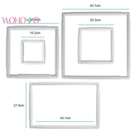 Cross Stitch Frame Need Assembled Square Shape Cross Stitch Holder for Sewing [wohoyo.sg]