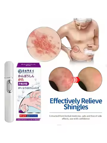 Accurate Shingles Diagnostic Instrument with LCD Display Herpes Simplex Cure for Men and Women Shing
