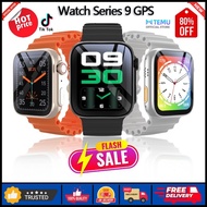 🔥【ฟรีสายนาฬิกา】Series 9 GPS Smartwatch นาฬิกาผู้ชาย กันน้ำ ของแท้ 100% นาฬิกาสมาทวอช นาฬิกาอัจฉริยะ นาฬิกาบลูทูธ จอทัสกรีน Android เดือน สมาร์ทวอท นาฬิกา นาฬิกาผู้ชาย นาฬิกาผู้หญิง แฟชั่น นาฬิกาสมาร์ทwatchเด็ก นาฬิกาออกกำกาย นาฬิกาสมาทวอช รับประกัน 1 ปี