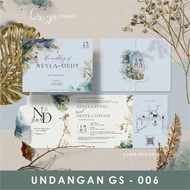 CETAK UNDANGAN BLANGKO GRIYA SILVER EDITION 06 CETAK TERMURAH