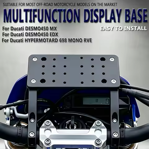 For Ducati DESMO450 MX/DESMO450 EDX GPS Stabiliser Navigation Bracket Off-road Multifunction Display