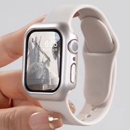 Hard Hollow PC Case+Silicone Strap compatible for iWatch S11 42mm 46mm Series 10 42/46mm IWatch Seri