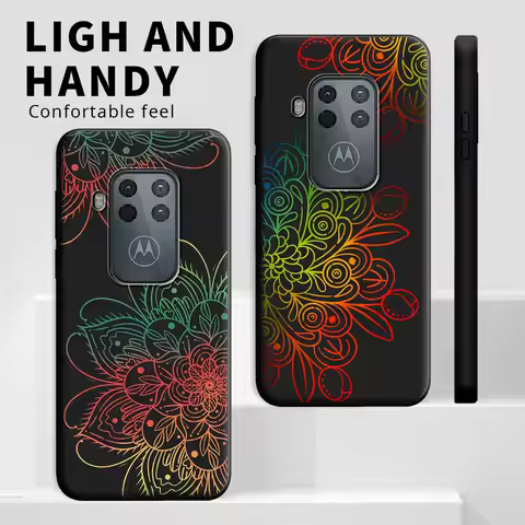 For Motorola Moto One Zoom / One Action Case Shockproof Silicone TPU Phone Case For Moto One 5G UW A