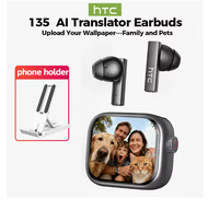 [Ultra HD Screen] LED Smart Screen HTC NE40 Earphones Bluetooth Wireless Headphones AI Translator TW