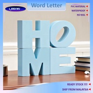 Tulisan Deco PVC Letter Huruf Letter Box Home Party Table Sign Home Decoration Alphabet Letter Block Huruf Hiasan