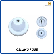 5A/ 250V CEILING ROSE SINGLE PHASE (White)