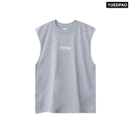 Yuedpao Sunsurf and Style Sleeveless ผ้าหนาทรงสวย ยับยาก เสื้อยืดเปล่าแขนกุด Set Dark Gray
