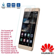 For Huawei P10 P9 P8 Lite Honor 9 8 7 Tempered Glass Screen Protector Film Guard