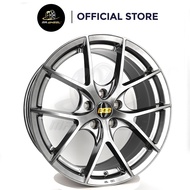 New Sport Rim BBS FI-R (Flow Forming) 18x8 5x114.3 ET35 Chrome Silver 18 inch 18 inci Mr Wheel