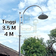 3.5 M & 4 M Stainless Steel Street Light Pole Outdoor Light Pole Patio Light Pole Street Lighting