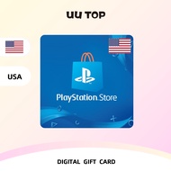 PSN Gift Card USA⚡PlayStation Network Digital Code⚡10 USD~50 USD⚡UU TOP [24/7 Fast Chatroom Delivery