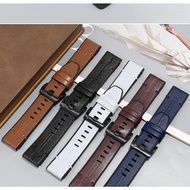 22/26mm Silicone Leather Watchbands Strap For Garmin Fenix 7 7X 6 6XPro 5 5X Plus 3HR Belt Easyfit Epix Gen 2 Wristband Bracelet