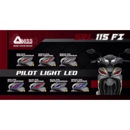 SRL115FI PILOT LIGHT LED VISS LAGENDA115 FUEL INJECTION MATA GABAN PILOT LAMP POSITION LAMP SRL115 F