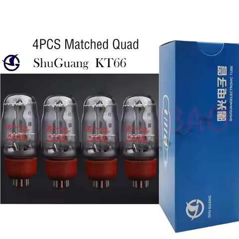 Shuguang KT66 Vacuum Tube Replace KT77 EL34 5881 6P3P 6L6 KT66-G KT66 Electron tube Amplifier kit DI
