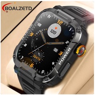 LIGE Outdoor Military Smart Watch Men Bluetooth Call Smartwatch Xiaomi Android IOS Ip68 Waterproof Ftiness Watches man
