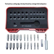 MATA Drill Bit Set for opening damaged bolts / loss 22 in 1 aus bolt/ - S2