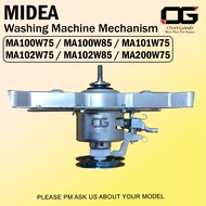 MA100W75 / MA100W85 / MA101W75 / MA102W75 / MA102W85 / MA200W75 MIDEA Mechanism Clutch Gear Box Wash