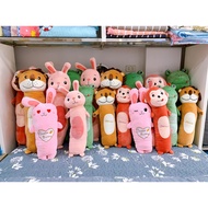 Gối ôm hình thú nghộ nghĩnh đáng yêu Gấu bông Chất vải mềm mịn nhồi bông gòn