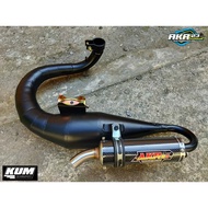 Vespa Racing Exhaust Left Copy Malossi Competition/Daily Tour. Akr23exhaustracing