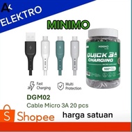 Minimo 3A and Spider micro 3A data cable, Minimo Type C 3A and Spider type C 3A data cable