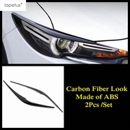 For Mazda CX-8 KG CX8 2017 - 2021 Car Front Headlight Lamp Eyebrow Rear Tail Light Strip Decor Cover