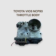 TOYOTA VIOS NCP93 THROTTLE BODY