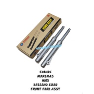 TOBAKI MODENAS KRISS110 EURO MR3 MR 3 MR2 MR 2 FRONT FORK DAMPER ASSY KRISS 110 FOK DEPAN SUSPENSION