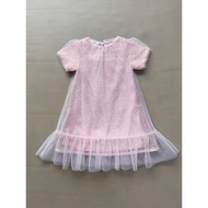 Baby Kids Nutmeg Pink Dress Skirt Budak Perempuan