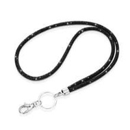 1pc Shiny Crystal Neck Lanyard, 31.5 Inches (Approx. 80.9 Cm) Long, With Metal Clasp And Key Ring, F