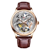 2021 new foxbox brand watch belt mechanical watch moisture proof Leather Men's watch men's Watch