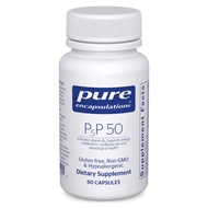 Pure Encapsulations P5P 50 - Active Vitamin B6 - Supports Energy Metabolism & Brain Health* - Gluten