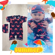 Baby swimsuit 3 months - 5 years old boy swimsuit jumper