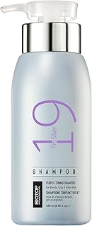 Biotop Professional 19 Pro Silver Shampoo - Purple Shampoo to Neutralize Yellow and Brassy Tones - M