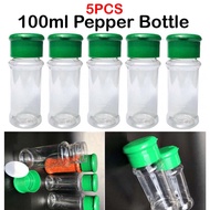 100ml Pepper Bottle Pepper Powder Bottle Condiment Bottling Storage Bottle Bottle Seasoning Bottle