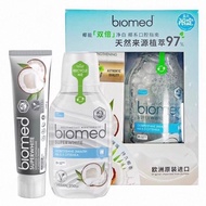Russia Imported biomed Fresh Plant Extract Toothpaste biomed Coconut Mint 1006.10 fsd