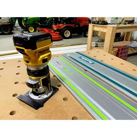 For DeWalt Router Adapter Is Applicable To Festool Rail Saw Guide Rail Trimmer Engraving Machine Aux