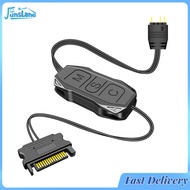 FunsLane Argb Mini Controller With Lengthen Cable Wide Compatibility 5v 3-pin To SATA Power Supply R