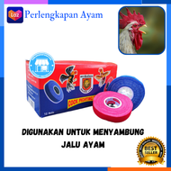 Plester Merah biru plester penyambung jalu plester untuk menyambung jalu ayam jalu sambung ayam bang
