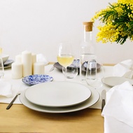 French REVOL White Ceramic Plate French Tableware Deep Dish Household Dish Dessert Plate Western Foo