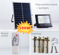 Solar floodlight 500W outdoor waterproof IP67 solar light LED original night automatic  Hemat energi