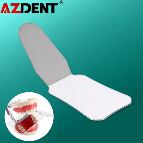 1pc Azdent Dental Stainless Steel Photography Mirrors Autoclavable Intra-Oral Orthodontic Reflector