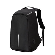 Heinler anti-theft laptop backpack has phone charging port