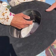 AHOUR Western Cowboy Hat Cinch, Portable Compact Tight Hat Clip, Fashion Mini Key Chain Lightweight 