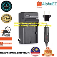 NIKON D7200 (EN-EL15) Viloso Smart Battery Charger With Car Plug