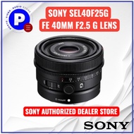 SONY SEL40F25G FE 40MM F2.5 G LENS
