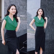 - ️SUPER HOT NANA COLLAR SHIRT
