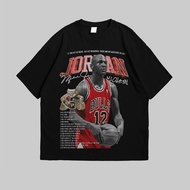 Psychosies Vintage Michael Jordan Distro T-Shirt Vol 3 Men's and Women's Short Sleeve Cotton Combad 
