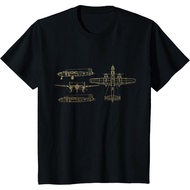 Children's T-Shirt B-25 Mitchell WW2 Plane T-Shirt